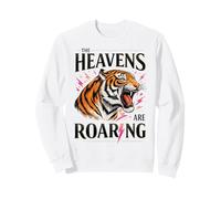 Motif Tigre féroce The Heavens are Roaring Sweatshirt
