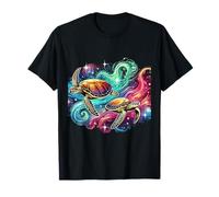 Motif Tortues de mer dans l'espace pour Les Fans de Tortues et Les Amateurs de Honu T-Shirt