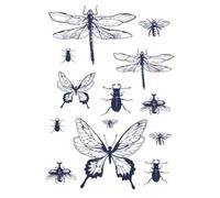 Motif transfert thermocollant A4 - Hot fix Insectes