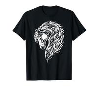 Motif Tribal de Cheval, Symbole Animal Puissant pour Les T-Shirt
