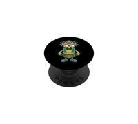 Motif Tropical de Pickleball hawaïen Amusant PopSockets PopGrip Adhésif