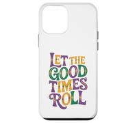 Motif Typographie de Carnaval Let The Good Times Roll Coque pour iPhone 12 Mini