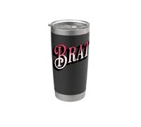 Motif typographie drôle pour un gamin mignon Gobelet isotherme en acier inoxydable double paroi