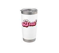 Motif typographie drôle pour un gamin mignon Gobelet isotherme en acier inoxydable double paroi