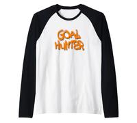 Motif Typographie Graffiti Chasseur de But Manche Raglan