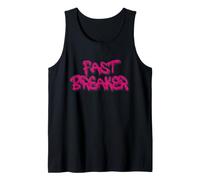 Motif Typographie Graffiti Fast Breaker Débardeur