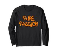 Motif Typographie Graffiti Pure Passion Manche Longue
