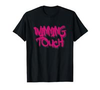 Motif Typographie Graffiti Winning Touch T-Shirt Graphique avec Valeur