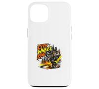 Motif Urbain City Wheel King Dirt Bike Rider Coque pour iPhone 13