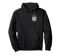 Motif Vache de Poche pour Enfant Sweat à Capuche