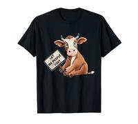 Motif Vache et Taureau Amusant, Let My People Fart, Amoureux des Animaux de la Ferme T-Shirt