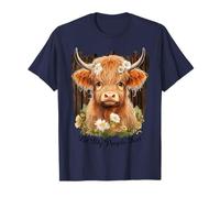 Motif Vache Highlander Let My People Fart, Amoureux des Animaux de la Ferme T-Shirt