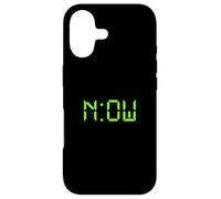 Motif Vert Vieilli The Time is Now Coque pour iPhone 17