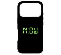 Motif Vert Vieilli The Time is Now Coque pour iPhone 17 Pro