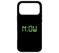 Motif Vert Vieilli The Time is Now Coque pour iPhone 17 Pro Max