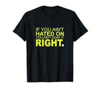 Motif Vert « You Can Hate Me Now » T-Shirt