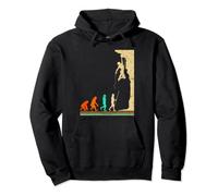 Motif vintage d'alpinisme escalade bouldering Sweat à Capuche