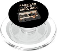 Motif Vintage Lo-FI Chill Hop PopSockets PopGrip pour MagSafe