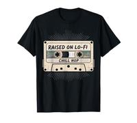 Motif Vintage Lo-FI Chill Hop T-Shirt