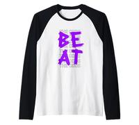 Motif Violet Beat The Odds Manche Raglan