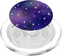 Motif Violet Cosmique céleste Galaxie étoiles nébuleuse PopSockets PopGrip pour MagSafe