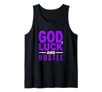 Motif Violet Dieu, Luck and Hustle Débardeur