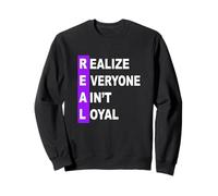 Motif Violet « Everyone Ain't Real » Sweatshirt