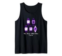 Motif Violet The Time I'm on Violet Débardeur