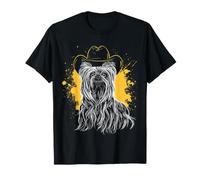 Motif Yorkshire Terrier pour Amoureux des Chiens T-Shirt