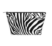 Motif zèbre, Trousse de Toilette Trousse de Maquillage Sac à cosmétiques Trousse de Toilette de Voyage Portable