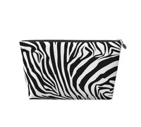 Motif zèbre, Trousse de Toilette Trousse de Maquillage Sac à cosmétiques Trousse de Toilette de Voyage Portable