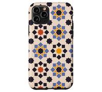 Motif zellige marocain Maroc algérie Mignon Arabe marocain Coque pour iPhone 11 Pro