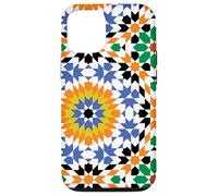 Motif zellige marocain Maroc algérie Mignon Arabe marocain Coque pour iPhone 12/12 Pro