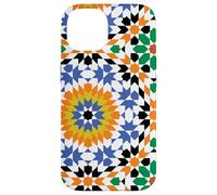 Motif zellige marocain Maroc algérie Mignon Arabe marocain Coque pour iPhone 14