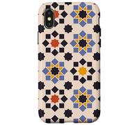 Motif zellige marocain Maroc algérie Mignon Arabe marocain Coque pour iPhone X/XS