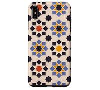 Motif zellige marocain Maroc algérie Mignon Arabe marocain Coque pour iPhone XS Max