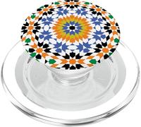 Motif zellige marocain Maroc algérie Mignon Arabe marocain PopSockets PopGrip pour MagSafe