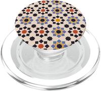 Motif zellige marocain Maroc algérie Mignon Arabe marocain PopSockets PopGrip pour MagSafe