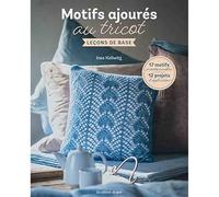 Motifs ajourés au tricot : leçon de base