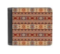 Motifs amérindiens du Sud-Ouest, beige, gris, marron, imprimé sur une seule