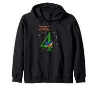 Motifs colorés Les Douze Jours de Noël Sweat à Capuche