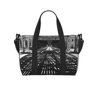 Motifs de lumière imprimé drapeau italien sac à main polyvalent pour voyage, sac de voyage à bandoulière pour tous vos besoins