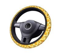 Motifs De Malbouffe De Dessin Animé Housse De Volant Décorative Caches De Volant Élastique Protecteurs Volants pour Véhicules Femmes Hommes 38Cm