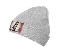 Motifs de notes de musique - Bonnet mignon pour homme et femme - Bonnet tricoté d'hiver doux - Cadeau d'hiver unisexe, gris, Taille unique