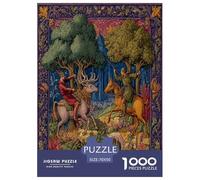 Motifs de Style Manuscrit médiéval Cadeau Unique Décoration Intérieure Jeu ÉduChatif Challenge Toy Adultes & Enfants des 14 Ans 70x50cm/1000pcs