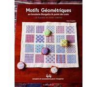 Motifs géométriques en broderie Bargello & point de croix