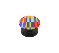 Motifs géométriques rétro vibrants PopSockets PopGrip Adhésif