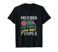 Motifs mélangés Not People High Contrast Graphic T-Shirt