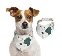 Motifs sans couture en terrazzo, marbre italien classique,Bavoir pour animaux de compagnie, écharpe, bandana pour chats et chiens, serviette pour chiens, écharpe réglable pour animaux de compagnie,L