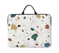 Motifs sans Couture en terrazzo, marbre Italien Classique,Housse pour Ordinateur Portable 14 Pouces, Sacoche pour Ordinateur Portable, Mallette avec poignée